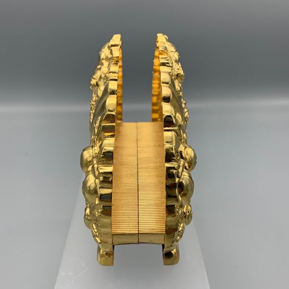 Royal Doulton Old Country Roses Silver Gold Collection Footed Napkin Holder - Picture 3 of 9